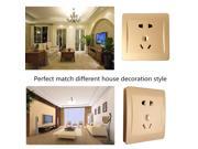 AU Plug Electric Wall Charger 5 Hole Station Socket Adapter Power Outlet Panel