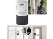 Wireless Sensor Door Window Safe Security Entry Burglar Siren Alarm System Home Office Indoor