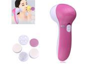 5 in 1 Multifunctional Electric Face Massager Cleansing Brush Spa Skin Facial Massage Cleaner