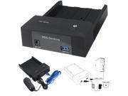 5 Gbps 2.5 3.5 SATA USB 3.0 HDD Hard Drive Disk Docking Station High Speed