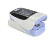 OLED Fingertip Oxymeter Oximeter Blood Oxygen spo2 PR Heart Rate Monitor Pulse Finger Tip with Lanyard Purple