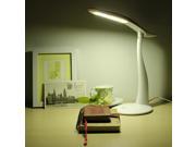 LED Touch Switch Dimmable Table Desk Lamp 24 LEDs Home Office Reading Light Furnishings Bedside Lamp White