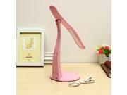 LED Touch Switch Dimmable Table Desk Lamp 24 LEDs Home Office Reading Light Furnishings Bedside Lamp Pink