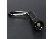 Mini LED Flashlight Flash Light Lamp Torch Keychain Key Ring 5 Colors Portable