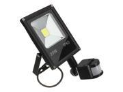 20W 1600 1800LM Ultra thin PIR Motion Sensor LED Flood Wash Light Floodlight Waterproof IP65 Pure White Lamp 85 265V