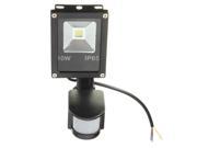10W 800 900LM Ultra thin PIR Motion Sensor LED Flood Wash Light Floodlight Waterproof IP65 Pure White Lamp
