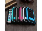Dot Rugged Hybrid TPU PC Shockproof Stand Holder Mount Case Cover For iPhone 6 Plus 5.5