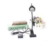 3W LED Desk Lamp Light Reading Study Clip ON OFF Clamp Bright Store Shop Bulb Desk Flexible Table Lamp Eye Protection