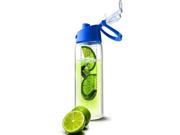 800ML Sports Bicycle Health Fruit Infusing Infuser Lemon Juice Lid Water Bottle