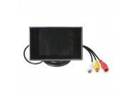 New 3.5 TFT LCD Car Mirror Monitor Automobile Vehicle Rear view Rearview Monitor Screen Color Reverse Back Up Camera Kit DVD VCR