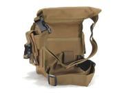 Multi Purpose Outdoor Weapons Tactics CS Leg Drop Utility Bag Thigh Pack Pouch For Travel Camping NEW
