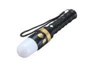Aluminum 1200Lm 3Mode Zoomable Flashlight Torch Light Retes Bulb W Lamp Shade