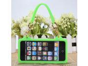 3D Purse Silicone Rubber Soft Gel Handbag Chain Case Cover For Apple iPhone 5 5s