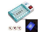 New LED Socket Electric Mosquito Fly Bug Insect Trap Night Lamp Killer Zapper IG