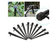 10PCS Adjustable Flow Irrigation Drippers 360 Degree Emitter Drip System