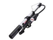 New Micro Bicycle Portable Bike Cycling Hand Inflator Pump Pressure Gauge Inflator Presta Shrader