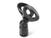 Flexible Rubberized Plastic Mic Clips Holder For Instrument Microphone Stand