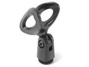 Flexible Rubberized Plastic Microphone Stand Mic Clips Holder For Instrument