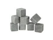 8pcs Whiskey Whisky Ice Stones Scotch Soapstone Glacier Granite Cold Stone Ice Cube Rocks 1x bag NEW