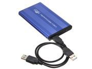 USB 2.0 2.5 Inch 2.5 IDE HDD Enclosure Case Hard Drive Disk External Box for Laptop PC Notebook Mac OS
