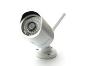 White Wireless WiFi HD Outdoor Indoor Mini Bullet IP Network Security Camera New