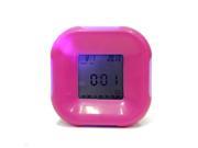 1pc 4 in1 Multi Function 4 Side Desk Clock Calendar Timer Temperature LED Digital Alarm Clock