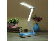 Portable Folding LED Foldable Rechargeable Table Study Reading Brightness Light Desk Lamp