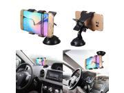 Universal Rotation 360° Adjustable Angel Car Windshield Suction Mount Holder Stand for iPhone 5S 6 6 plus Samsung 6s Edge GPS MP4