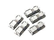5Pcs 10Pin Micro USB 3.0 Female SMD SMT Socket PCB Soldering Connector Copper