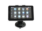 5 Touchscreen TFT LCD Car GPS Navigator Navigation System Bluetooth FM Transmitter SAT NAV with Back Bracket Charger