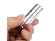 Indoor Outdoor Mini Pocketable 1800Lm CREE XM L T6 LED Keychain Torch Flashlight Light Lamp 3 Modes