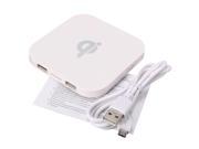 Qi Wireless Phone Charging Pad USB Cable For iPhone 6 Plus 5s Galaxy S6 LG HTC