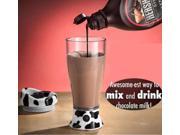 Creative 14 oz Automatic Self Stirring Mug Chocolate Milk Coffee Tea Mixing Cup Skinny Moo Mixer