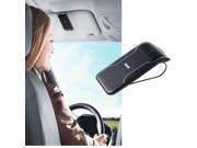 V4.0 Car Wireless Hands free Bluetooth Speakerphone Speaker With Sun Visor Clip For IPhone MP3