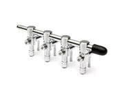 1 5 Way Stainless Steel Aquarium Fish Air Flow Distributor Lever Control Adjustment Switch Valve Durable Silver