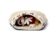 Cat Kitten Cave Pet Warm Winter Bed House Puppy Sleeping Mat Dog Pad Igloo Nest L Size