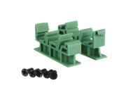Simple Plastic PCB Circuit Board Mounting Bracket Adapter For Mounting DIN Rail Mounting NEW
