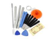 17 in 1 Repair Metal Open Pry Tool T5 T6 Phillips Screwdrives Set For Cellphone Samsung iPhone