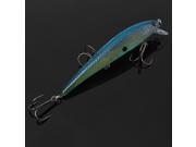 1pc 4.7inch 0.65oz Lifelike Shallow Water Minnow Bass Fishing Lures Baits Fish Crankbait Hook Multi Color M509X7