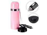 Stainless Steel Car Auto Heat Electric Thermos Hot Coffee Tea Cup Mug Bottle 12V