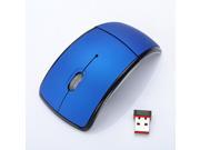 NEW 2.4GHz Foldable Optical Wireless Mouse Scroll Mice Cordless USB Dongle Adapter