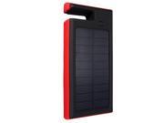 12000mAh 2 USB Ports Multifunctional Stand Light Solar Mobile Power Bank Charger For iphone 6 5 Samsang S6 5 and others