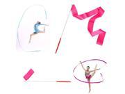 NEW 4M Gym Dance Ribbon Rhythmic Art Gymnastic Streamer Twirling Rod Stick Gifts