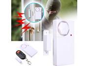 Home Safe Security Door Window Alarm System Anti theft With Magnetic Siren 110db Remote Control