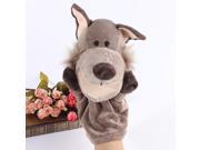 Cute Lovely Cartoon Wolf Animal Doll Kids Breathable Glove Hand Puppet Soft Plush Toys Story Telling