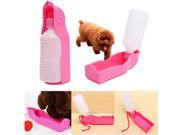 300ML Foldable Portable Pets Dog Cat Water Drink Bottle Feeding Traveling Bowl Outdoor