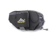 Unisex Sports Fanny Pack Belly Bottle Waist Bum Bag Fitness Running Jogging Cycling Belt Pouch Black With 5 Pockets