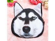 New Cute 3D Dog Face Zipper Wallet Purse Coin Bag Card Holder Clutch Bag Pouch Kids Gifts