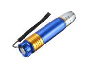 XPE 3 Modes Mini Solid Durable Flashlight Aluminum Alloy Light Lamp 16340 w Strip For Outdoor Camping Blue