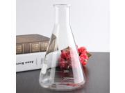 Triangle Glassware Scientific 500ml Erlenmeyer Flask Laboratory Conical Bottle Scale Line Transparente